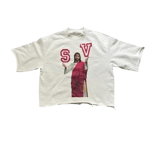 Saint Vanity White Logo Tee